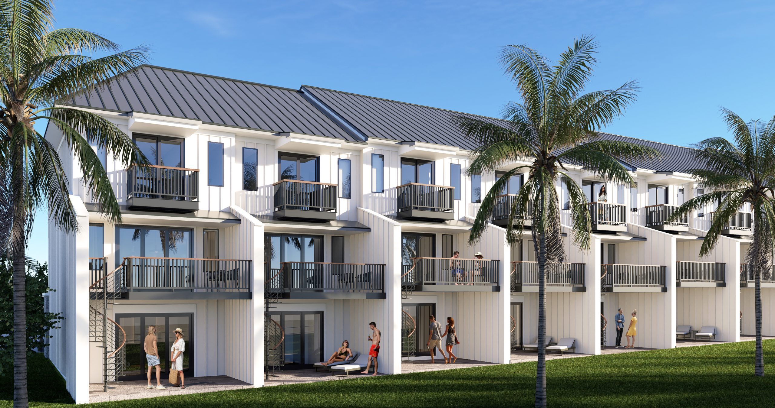 View of Hawaii High Density Housing Project - Apartment Architect